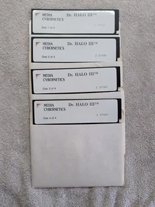 Dr Halo III 1987 Media Cybernetics IBM 5.25" Floppies Desktop Imager Software - Picture 1 of 5