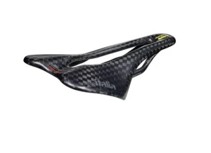 SELLE ITALIA SLR BOOST TEKNO SUPERFLOW S3 – CARBON RAILS – ROAD BIKE SADDLE - Picture 1 of 5