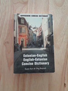 Hippocrene Concise Dictionary: Estonian-English, English-Estonian by K Kyiv SC - Picture 1 of 1