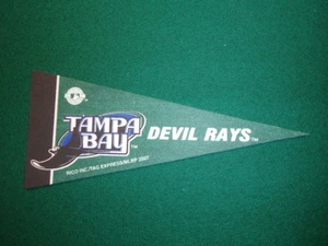 TAMPA BAY DEVIL RAYS MLB LICENSED MINI PENNANT, NEW - Picture 1 of 1