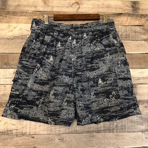 Tori Richard Swim Trunks Mens XL Tropical Hawaiian Lined Drawstring Pockets - Picture 1 of 12