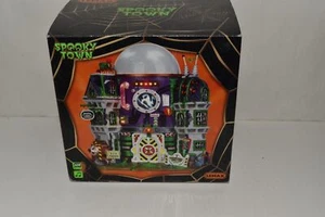LEMAX HALLOWEEN SPOOKY TOWN GHOST CONTAINMENT BUILDING in BOX- WORKS (XJN13) - Picture 1 of 7