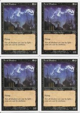 MTG: FERAL SHADOW 6th Edition COMMON; played, Excellent condition x4