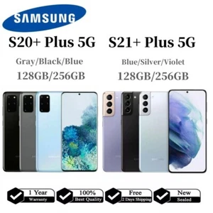 BRAND NEW SAMSUNG GALAXY S20+ Plus/S21+ Plus 5G 8GB 128/256GB UNLOCKED-All Color - Picture 1 of 8