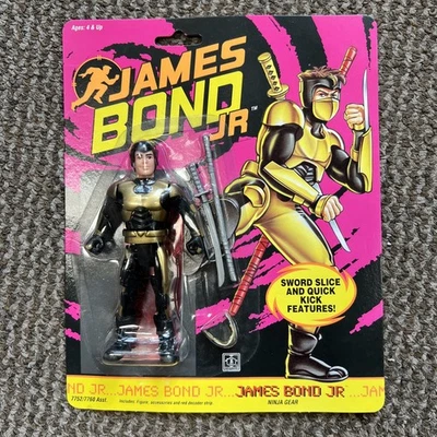 1991 孩之宝 James Bond JR. Ninja Gear 全新原厂封装 — 第 1/4 张图片