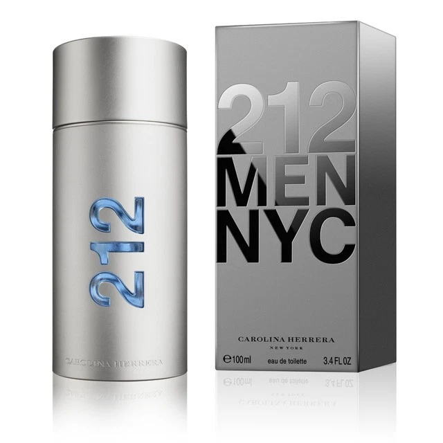 212 by Carolina Herrera Eau De Toilette Spray (New Packaging) 3.4 oz (Men) - Image 1 of 1