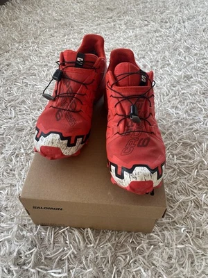 Salomon Speedcross 6 GTX rot/schwarz/weiß Gr. 42 (UK 8) - Bild 1 von 4