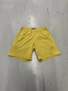 Arcteryx System A Tobi Shorts Mens MEDIUM Yellow Outdoor Athletic - Picture 1 of 10