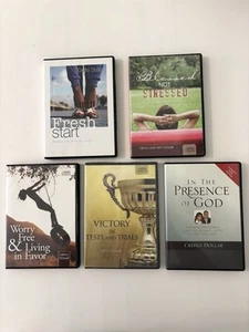 Creflo Dollar Cd Lot Of 5 In The Presence Of God, Victory In Tests, Worry Free - Picture 1 of 17
