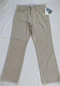 NWT Calvin Klein Low Rise Bootcut Stretch Women's Tan Corduroy Pants Size 12 - Picture 1 of 3