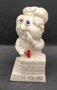 R.W. Berries Co's. I LOVE YOU DAD #7201971 Kitschige Figur Statue Sand gefüllt - Bild 1 von 11