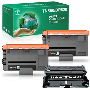 Cartuccia toner DR820 batteria TN850 per Brother MFC-L6700DW L5850DW HL-L6200DW lotto - Foto 1 di 16