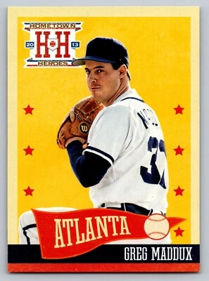 2013 Panini Hometown Heroes #134 Greg Maddux Atlanta Braves - Image 1 of 2