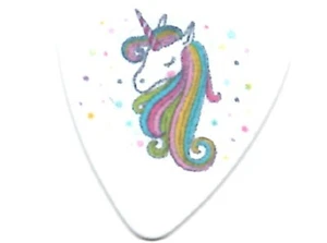 Cute Unicorn Guitar Picks Lot of 10 Pick Your Size Free Ship New Girls - Picture 1 of 2