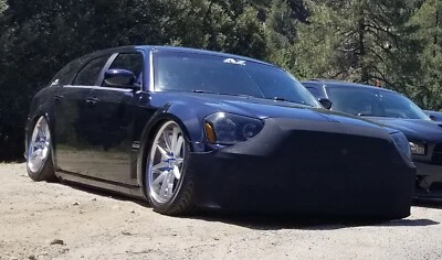 2005 - 2008 Dodge Magnum Bumper Nose Mask Bra Mesh NoviStretch EASY ON & OFF - Image 1 of 4