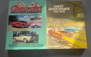 CHEVY SUPER SPORTS: 1961-1976 & Chevvrolet High Performance 2 Awesome Books - Imagen 1 de 1