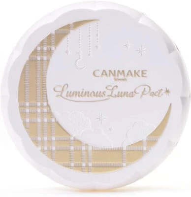 Canmake Lumina Luna Pact G02 Beige Cream Pact Juicy Glow Cream 2in1 Pact 1 - Image 1 of 4