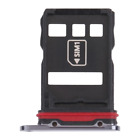 SIM Card Tray + NM Card Tray for Huawei Mate 40 RS Porsche Design (Black)