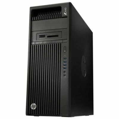 HP Z440 Workstation - Up to Xeon 14-Core/3.6GHz 64GB DDR4 1TB SSD, Quadro LOT - Image 1 of 4