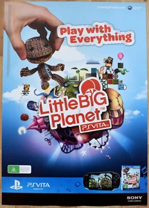 Póster promocional Little Big Planet RARO PS Vita 59 cm x 84 cm - Imagen 1 de 1