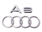 Rear Trunk Emblems Badges 98-04 Audi A6 - Genuine Volkswagen Rabbit
