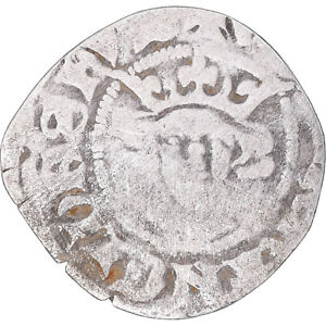 [#342352] Coin, Great Britain, Edward I, II, III, Penny, Bury St. Edmunds, VF