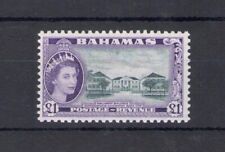 1954 BAHAMAS, Queen Elizabeth, £1 slate black and purple, Stanley Gibbons #216 