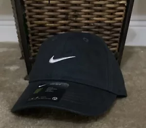 Nike Infant Boy's Baseball Cap Embroidered Swoosh Logo Gray - Foto 1 di 4