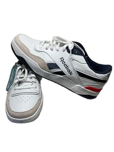 Reebok Court Drift AR30144M-WDR White/Navy/Red Sneakers Shoes Mens Size 11.5 M - Picture 1 of 11