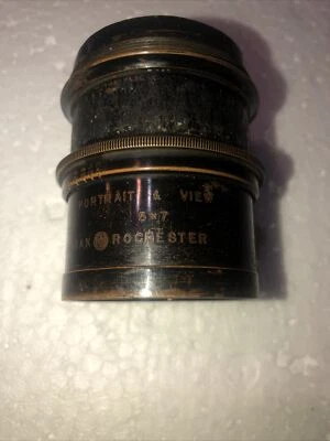 Vintage Wollensak Rochester Versar Portrait & View f6 5x7  Lens - Image 1 of 4