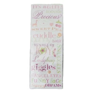 K&Company BW Small Wonders Girl Words ~ RUB-ONS ~ BNIP - Picture 1 of 2