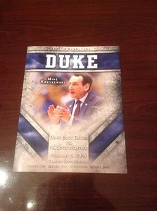 Duke Blue Devils Men's Basketball 2015-2016 Coach K Program - Picture 1 of 4