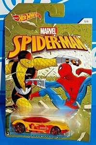 Hot Wheels Wal-Mart Spider-Man Homecoming Series 5/6 Golden Arrow Yellow - Picture 1 of 2