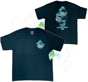 Psycho Tuna T-Shirt Youth Medium Black Camper Bros 100% Cotton Graphic - Picture 1 of 10