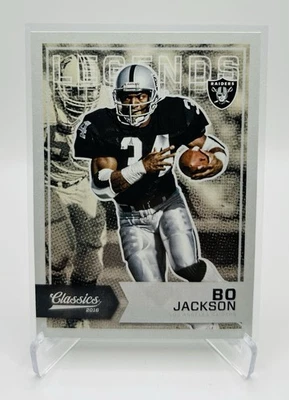 Panini Classics Football #148 2016 Bo Jackson Legends Los Angeles Raiders Foto 1 de 2