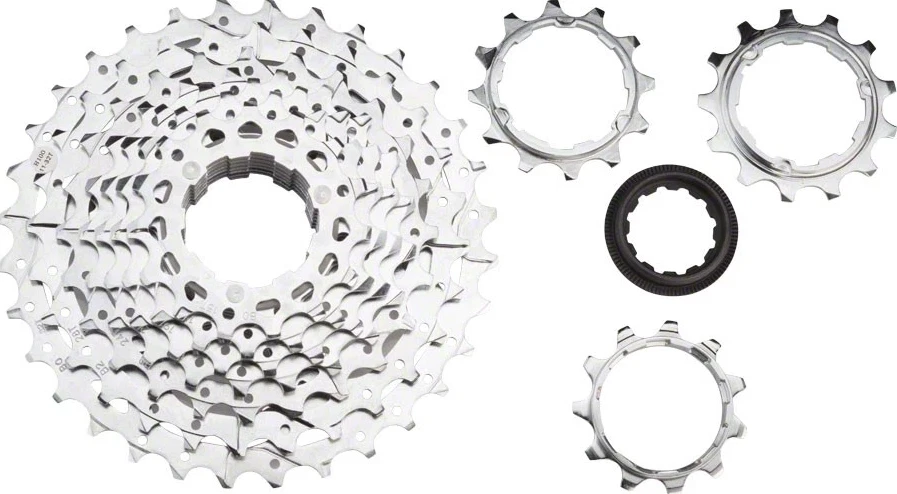 microSHIFT H10 Cassette - 10 Speed, 11-32t, Silver, Chrome Plated - Image 1 of 1