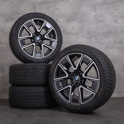 BMW 4er i4 Winterräder 18 Zoll G26 Gran Coupe Felgen Styling 858 M 8747286 - Bild 1 von 4