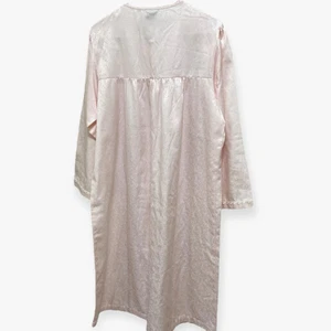 Go Softly PXL Long Sleeve Nightgown — Iridescent Pearl Damask Petite XL - Picture 1 of 9
