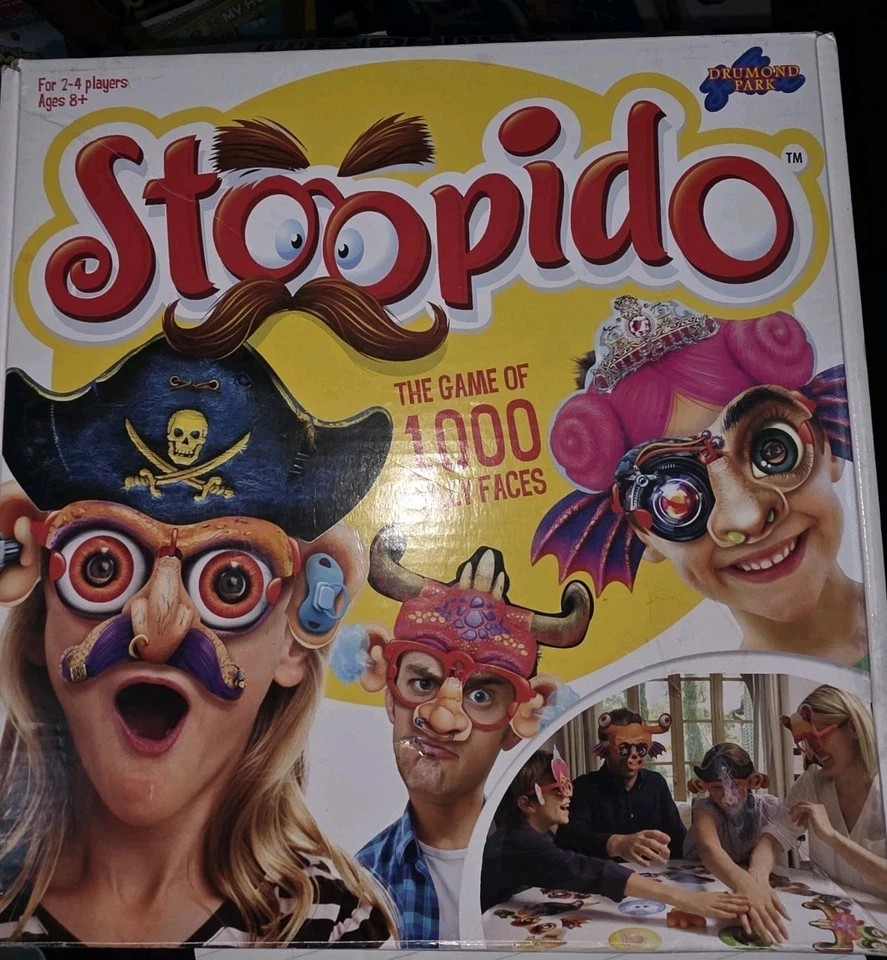STOOPIDO - THE GAME OF 1000 SILLY FACES - FAMILY GAME BY DRUMOND PARK - FUNNY - Image 1 of 1