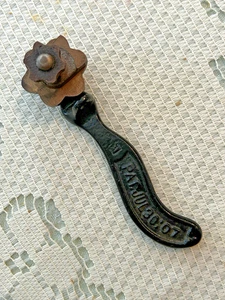 Vintage Hjorth Lathe & Tool Company Boston Spring Winder Pat. July 30:07 in BOX - Picture 1 of 11