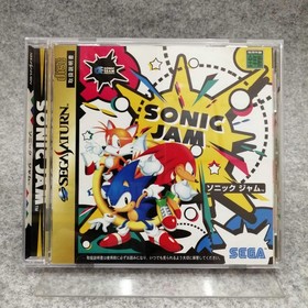 Sega Saturn Soft Sonic Jam Used