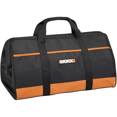WORX Zippered Tool Tote Bag with Interior & Exterior Pockets Heavy-Duty - Image 1 of 4
