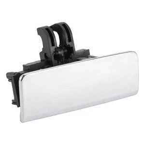 Glove Box Handle Catch Chrome for Fiat Punto 199 2006 to 2019 Hatchback - Picture 1 of 12