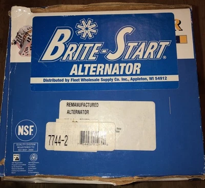 Alternator BBB Industries 7744-2 Reman - Image 1 of 3