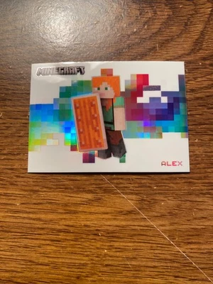 2024 Panini Minecraft #1 Alex Color Blast Color Blast Case Hit Prizm SSP Mojang - Image 1 of 2