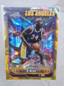 2024 Topps Chrome #171 Shaquille O'Neal Gold Refractor 25/50 - Bild 1 von 3