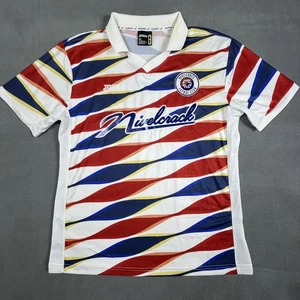 Nivelcrack Futbol Club Shirt Mens Large Red Blue Yellow White Soccer Joma Korea - Picture 1 of 12