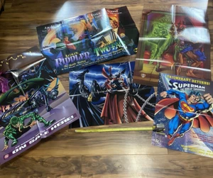 10 Comic Book Store Promo Dealer Posters Mixed Lot 1990s  #1 - Picture 1 of 14