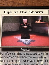 EYE OF THE STORM BABYLON 5 CCG RARE CARD NEAR MINT NEVER PLAYED SEVERED DREAMS
