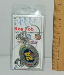 JEFF GORDON #24 NASCAR KEY FOB Pewter Emblem Auto truck Car House Keychain 1998 - Picture 1 of 5